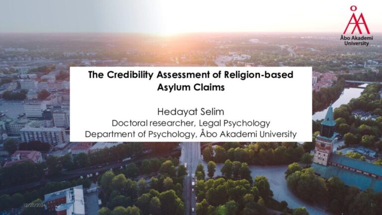 Religion as a Ground for International Protection