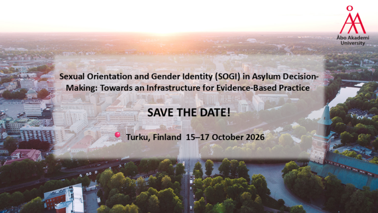 Upcoming event: Conference on SOGI and asylum decision-making, October 2026